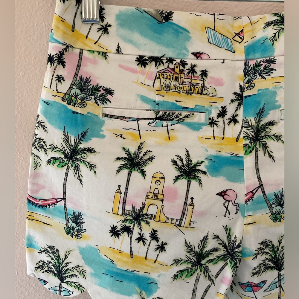 Crown & Ivy, Size 6, EUC, fun tropical beach print - Picture 4 of 5